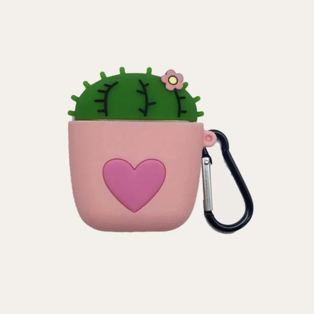 Flower Ball Cactus‎ Potted Plant AirPods Case